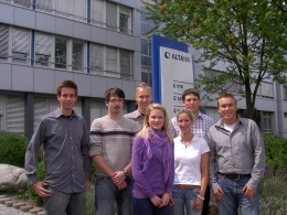 Von links: Alexander Witkowski, Andreas Friedrich, Till Rhiem, Stefanie Klein-Hitpaß, Laura Gilsbach, Sascha Struck, Philipp Eloo